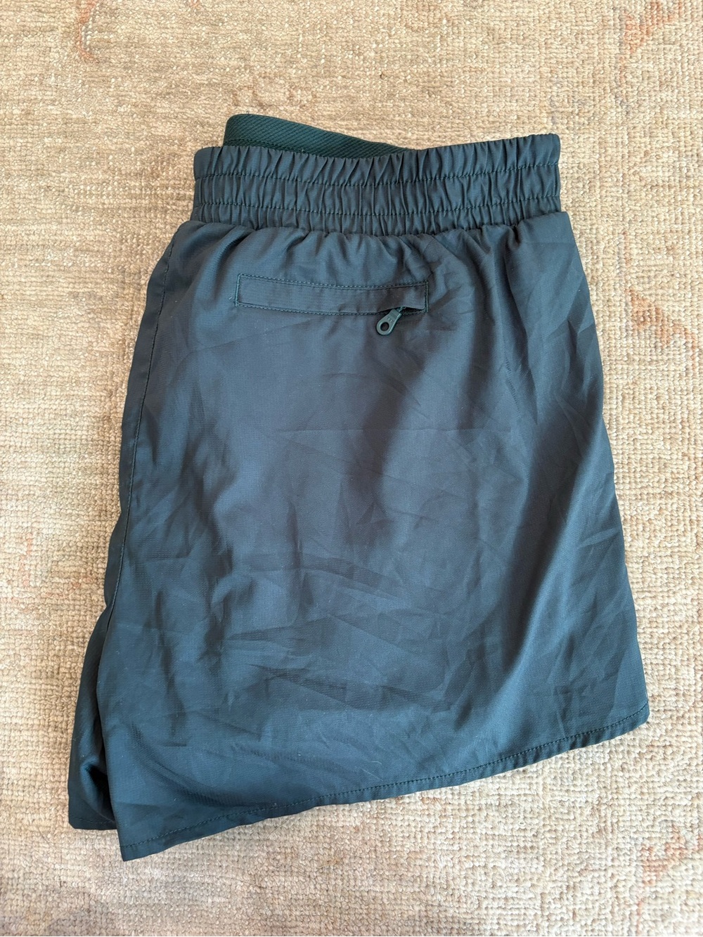 girlfriend collective Men's Deep Teal Swim Trunks